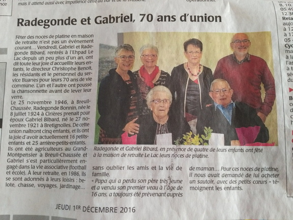 70AnsMariageGabrielRadegondeArticlecourrierOuest (52 visits) 70AnsMariageGabrielRadegondeArticlecourrierOuest
